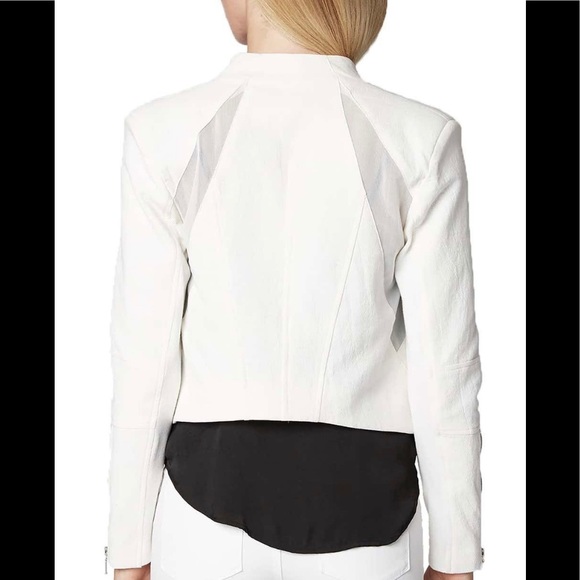 BLANKNYC Mesh Detail Crepe Jacket Windy City Small - Picture 2 of 12